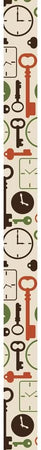 RAYHER - NASTRO IN TESSUTO "FABRIC TAPE" 15MMx5MT - CHIAVI