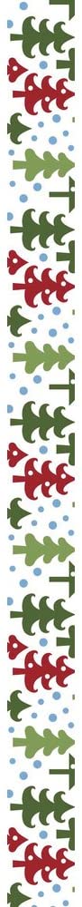 RAYHER - NASTRO IN TESSUTO FABRIC TAPE 15MMx5MT - ALBERI DI NATALE