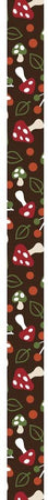 RAYHER - NASTRO IN TESSUTO "FABRIC TAPE" 15MMx5MT - FUNGHETTI