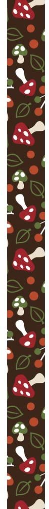 RAYHER - NASTRO IN TESSUTO FABRIC TAPE 15MMx5MT - FUNGHETTI