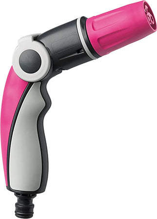 PISTOLA PER IRRIGAZIONE "JET PREMIUM PLUS" A 3 GETTI - COLORE FUCSIA/NERO/BIANCO