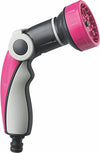 PISTOLA PER IRRIGAZIONE JET PREMIUM CON CIPOLLA A 8 GETTI - COLORE FUCSIA/NERO/GRIGIO