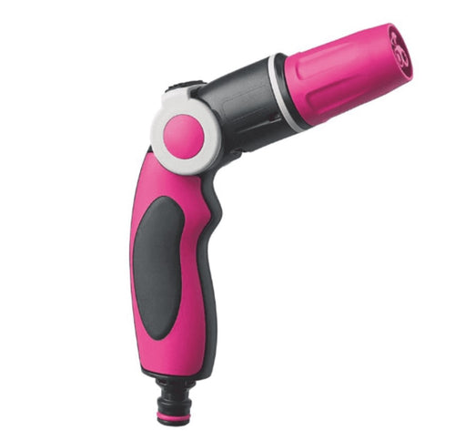 PISTOLA PER IRRIGAZIONE JET EASY PLUS A 3 GETTI - COLORE ROSA/NERO