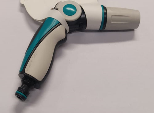PISTOLA PER IRRIGAZIONE JET EASY PLUS A GETTI CON PINZA - COLORE AZZURRO/NERO/GRIGIO