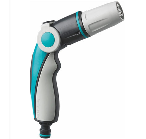 PISTOLA PER IRRIGAZIONE "JET PREMIUM PLUS" A 3 GETTI - COLORE AZZURRO/NERO/GRIGIO