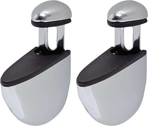 DURALINE - REGGIMENSOLA PER VETRO SELECT CHROME CON BRETELLE 4-24MM - MAX 25CM - MAX 25KG - CROMATA