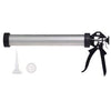 QFAST - PISTOLA MANUALE A TUBO IN ALLUMINIO PER SILICONE 600ML QPSM600T CON BECCUCCI PER EROGAZIONE
