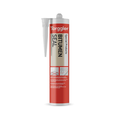 TORGGLER - "BITUMEN SEAL" 280ml - ADESIVO SIGILLANTE BITUMINOSO PER INCOLLAGGI E RIPARAZIONI DI MEMBRANE - COLORE NERO