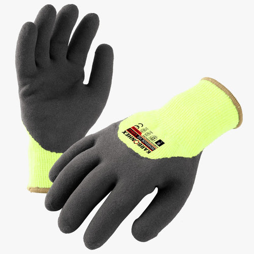 KARBONHEX - GUANTO PROFESSIONALE INVERNALE RENEGADE VIZ KX84V - RESISTENTE A TAGLI E PESI - TAGLIA XXL