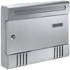 TECHNOMAX - CASSETTA POSTALE VIOLETTA 29x36,5x6,5CM - STRUTTURA IN ALLUMINIO ANODIZZATO - COLORE ARGENTO