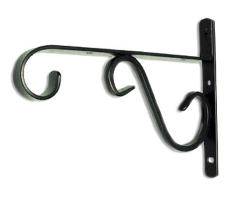 VECA - REGGIMENSOLA LINEA TV 30CM - IN FERRO VERNICIATO NERO OPACO