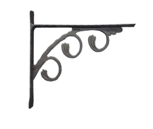VECA - REGGIMENSOLA LINEA ANTIQUA IN ZAMA 20CM - COLORE NERO MICACEO