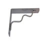 VECA - REGGIMENSOLA LINEA ONDA PER ARREDO CASA IN ZAMA 12CM - COLORE ALLUMINIO METALLIZZATO