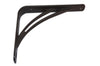 VECA - REGGIMENSOLA LINEA LIBERTY PER ARREDO CASA IN ZAMA 25CM - COLORE NERO MICACEO