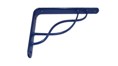 VECA - REGGIMENSOLA LINEA ONDINA PER ARREDO CASA IN ZAMA 20CM - COLORE BLU