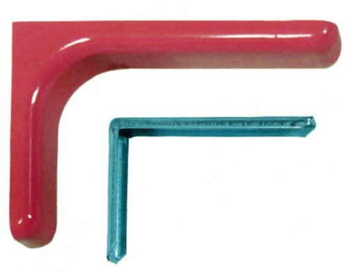 BOLIS ITALIA - REGGIMENSOLA LINEA LEONARDO 24CM - IN ACCIAIO ZINCATO RIVESTITO IN PLASTICA - COLORE CILIEGIA
