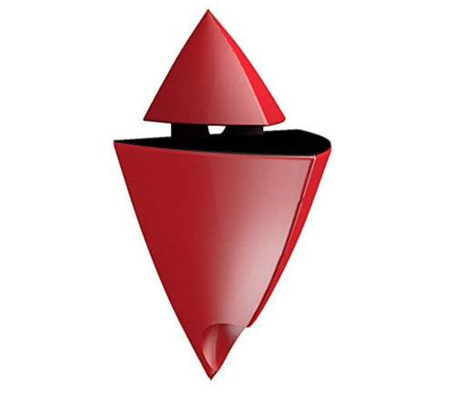 BOLIS ITALIA - COPPIA DI REGGIMENSOLE LINEA ICEBERG - IN LEGA METALLICA LEGGERA - COLORE ROSSO