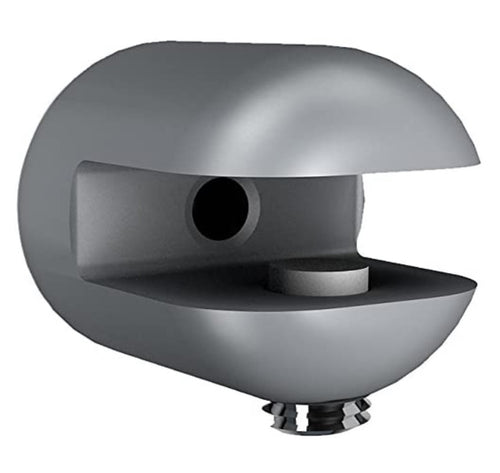 BOLIS ITALIA - COPPIA DI REGGIMENSOLE LINEA REGGIPIANI - PORTATA MASSIMA 15kg - IN NYLON RESISTENTE COLORE ARGENTO