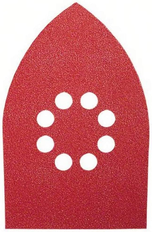 BOSCH - 5 FOGLI ABRASIVI 100x170MM PER PALMARI GRANA 240 8 FORI