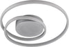 REALITY LEUCHTEN - PLAFONIERA ZIBAL A LED A SPIRALE ALLUMINIO CON REGOLAZIONE INTENSITA' DIAMETRO 40 CM