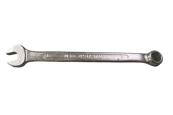 BETA - 42/6 CHIAVE COMBINATA A FORCHETTA E POLIGONALE 6X6MM ITALY