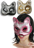 00600-1 Maschera Gatto Cartapesta Salute e cura della persona/Erotismo e contraccezione/Abbigliamento erotico/Donna/Costumi e travestimenti Kondorama - Martinsicuro, Commerciovirtuoso.it