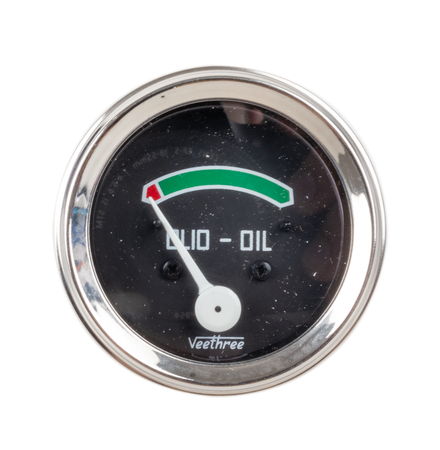 Manometro olio motore analogico 0-8bar filettatura 1/8" conico