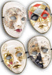00641-1 Maschera Carta Pesta Decorata Salute e cura della persona/Erotismo e contraccezione/Abbigliamento erotico/Donna/Costumi e travestimenti Kondorama - Martinsicuro, Commerciovirtuoso.it