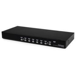 Startech.com switch kvm usb 8 porte, montabile a rack 1u, con osd - SV831DUSBU