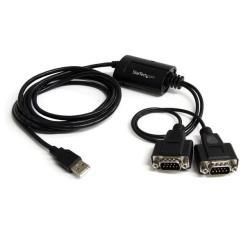 Startech.com cavo adattatore rs-232 usb ftdi a seriale 2 porta, con interfaccia com - ICUSB2322F