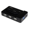 Startech.com hub combo usb 3.0/2.0 a 6 porte con porta di caricamento - ST7320USBC