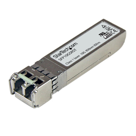 Startech.com modulo sfp+ compatibile con cisco sfp-10g-sr - 10gbase-sr - ricetrasmettitore ottico mmf multimodale in fibra 10gbe - 10ge gigabit ethernet sfp+ - lc 300m - 850nm - ddm cisco firepower, asr9000, c9300 - SFP10GSRST