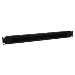 Startech.com pannello di gestione cavi per server rack orizzontale con spazzola a listello 1u - CMBRUSH1U