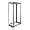 Startech.com server rack a 4 montanti 42u open frame, armadio rack di rete 19\ con ruote, rack server per apparecchiature av/dati/media/it, quadro rack con ruote/piedini di livellamento o montaggio a pavimento - 4POSTRACK42