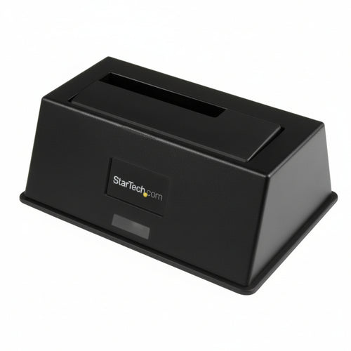 Startech.com docking station per hard disk a singolo slot - dock usb 3.0 (5 gbps) per hard drive hdd/ssd - dock station per disco rigido esterno sata i/ii/iii da 2,5/3,5\ con carica dall'alto - SDOCKU33BV