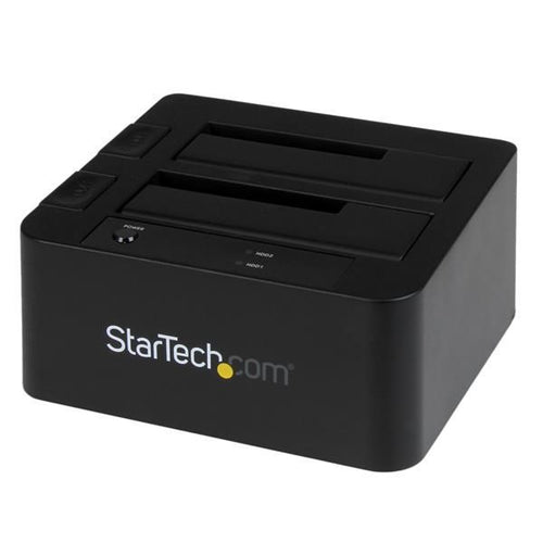 Startech.com docking station usb 3.0 per doppio hard disk sata / esata ssd da 2,5\/3,5\ con uasp - SDOCK2U33EB