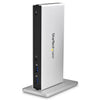 Startech.com docking station universale per laptop usb 3.0 per dual-monitor dvi gigabit ethernet con adattatori hdmi / vga - adattatore usb a dvi hdmi o vga - dock dvi verticale per mac e windows - USB3SDOCKDD