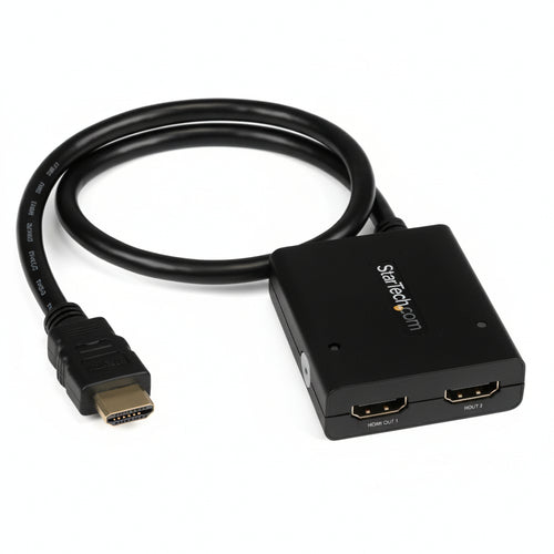 Startech.com sdoppiatore splitter hdmi 4k @ 30hz 1x2 da 1 a 2 porte alimentato con adattatore o usb - ST122HD4KU