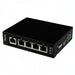 Startech.com switch di rete commutatore industriale gigabit ethernet a 5 porte non gestito - guide din / montabile a parete - IES51000