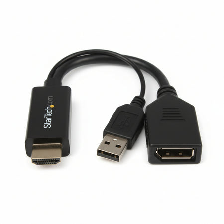 Startech.com adattatore / convertitore hdmi a dp alimentato via usb - ultra hd 4k - HD2DP