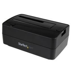 Startech.com docking station per hard disk a singolo slot - dock usb 3.1 (10 gbps) per hard drive hdd/ssd - dock station per disco rigido esterno sata iii da 2,5/3,5\ con carica dall'alto - SDOCKU313