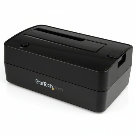 Startech.com docking station per hard disk a singolo slot - dock usb 3.1 (10 gbps) per hard drive hdd/ssd - dock station per disco rigido esterno sata iii da 2,5/3,5\" con carica dall'alto - SDOCKU313