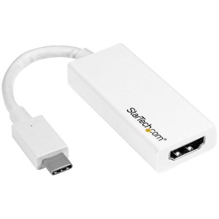 Startech.com adattatore video usb-c a hdmi - m/f - ultra hd 4k - bianco - CDP2HDW