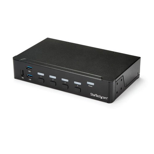 Startech.com switch commutatore kvm a 4 porte hdmi con hub usb 3.0 - 1080p - SV431HDU3A2