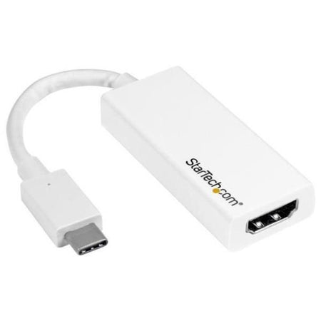 Startech.com adattatore usb-c a hdmi - 4k 60hz - bianco - CDP2HD4K60W