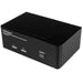 Startech.com switch kvm a 2 porte displayport per doppio monitor - 4k 60hz - SV231DPDDUA2