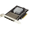 Startech.com scheda di rete per server sfp+ a quattro porte - pci express - chip intel xl710 - PEX10GSFP4I