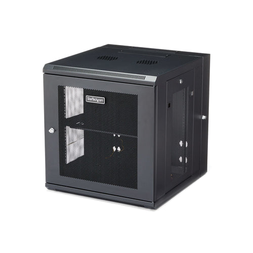Startech.com rk1224walhm rack 12u da parete nero