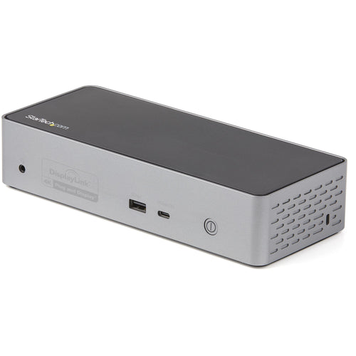 Startech.com docking station usb c - quad monitor displayport/hdmi 4k 60hz - dock usb-c multi hdmi/dp, power delivery 100w - hub usb con 1 porta usb type-c e 3 porte usb-a, ethernet, audio - DK31C4DPPDUE