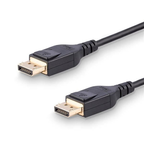 Startech.com cavo video displayport 1.4 certificato vesa da 5m - 8k 60hz hbr3 hdr - cavo monitor super uhd displayport to displayport - cavo video slim 4k 120hz dp 1.4 - connettori dp m/m - DP14MM5M